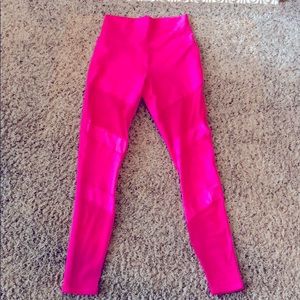 Neon Pink Workout Leggings